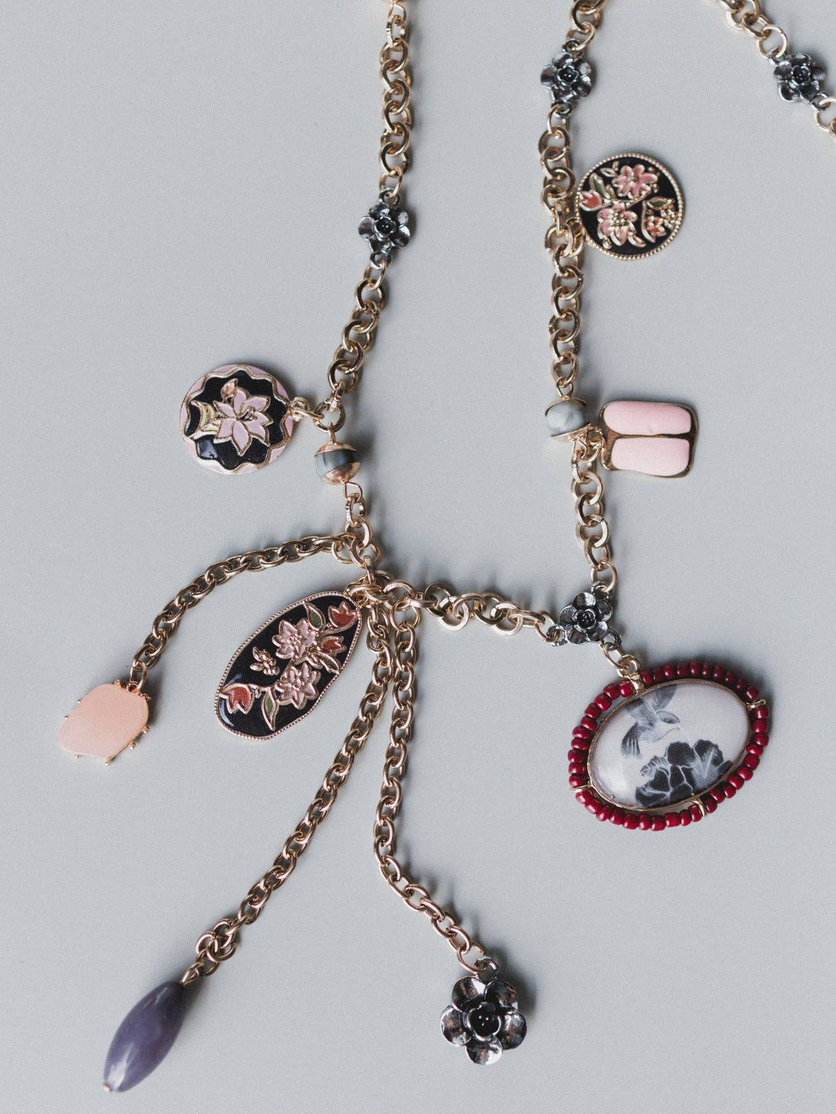 Lucky Treasures Necklace - Gold