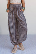 Mystic Mirage Printed Joggers - Black