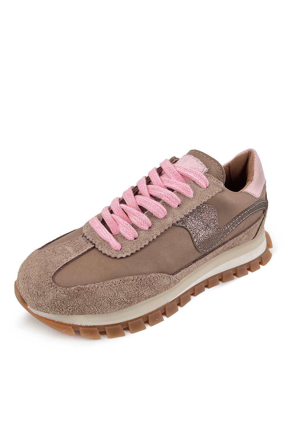Made to Order - Lumia - Mink - Handmade Cow Leather Sneakers