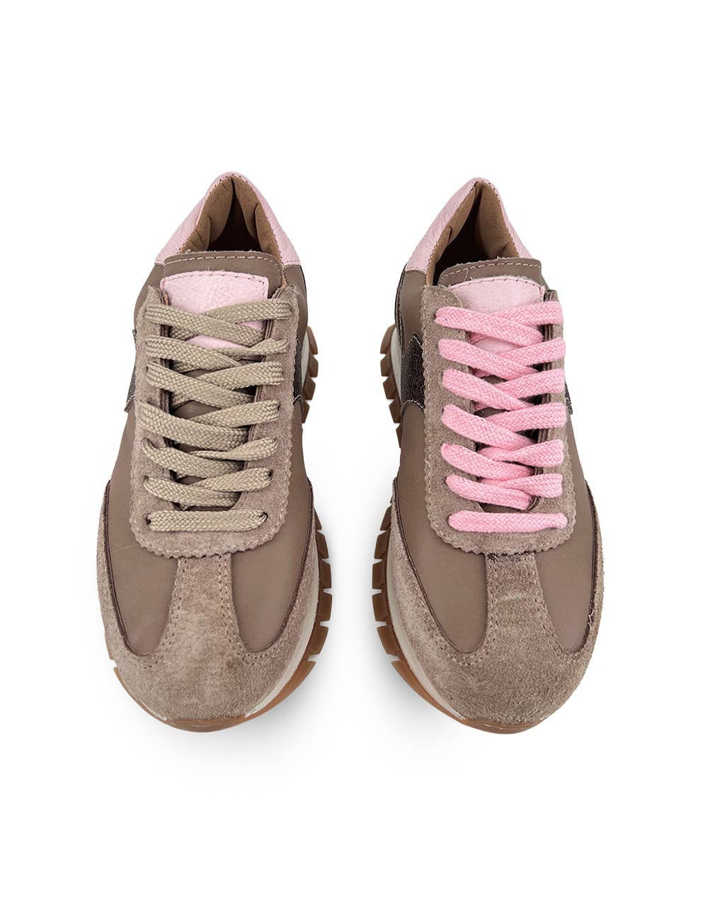 Made to Order - Lumia - Mink - Handmade Cow Leather Sneakers