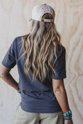 Rebel Mom Society Tee - Charcoal