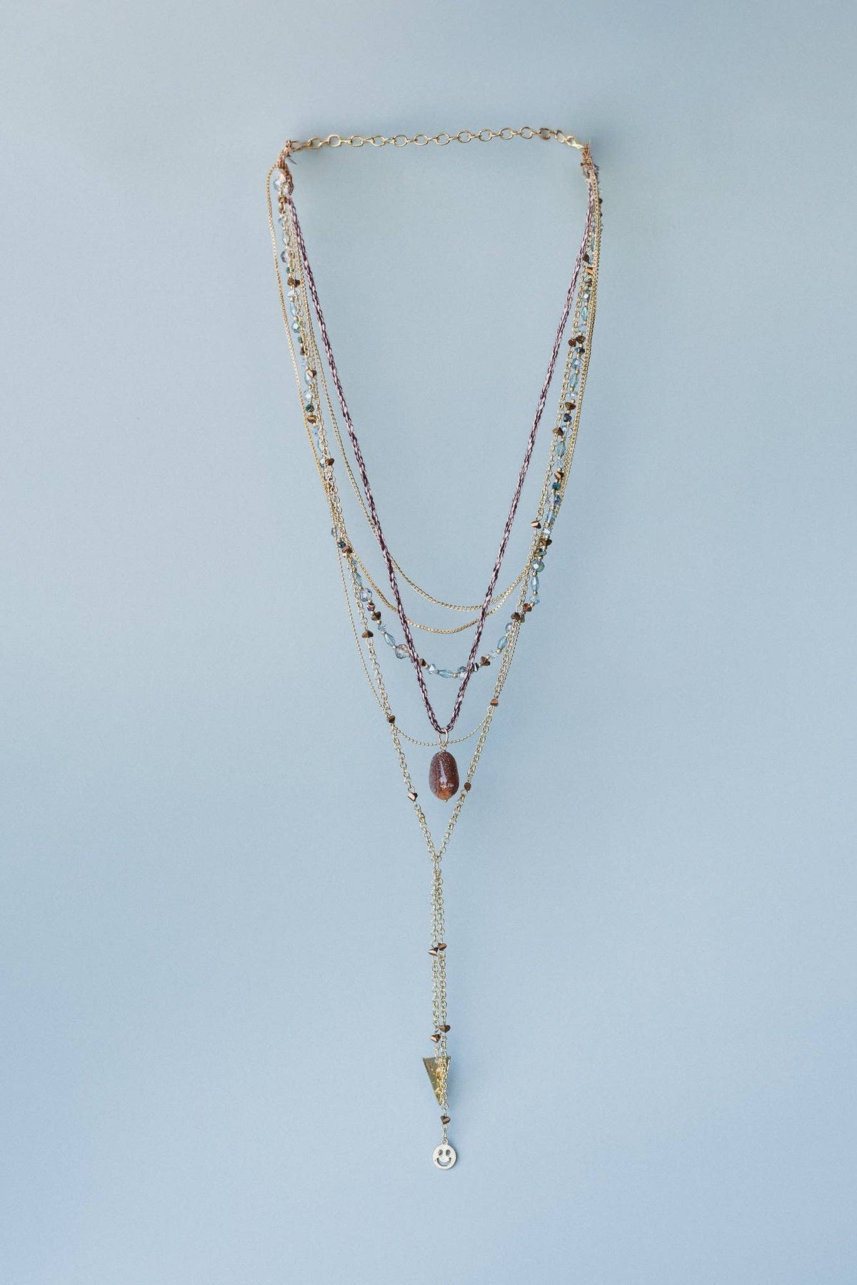 Saturn Layered Necklace - Gold
