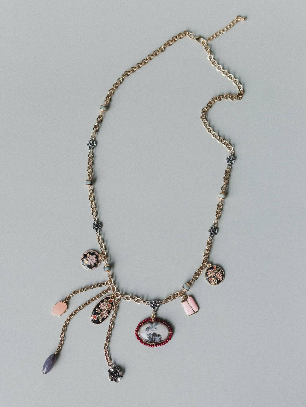 Lucky Treasures Necklace - Gold
