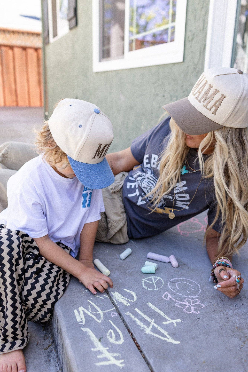 Rebel Mom Society Tee - Charcoal