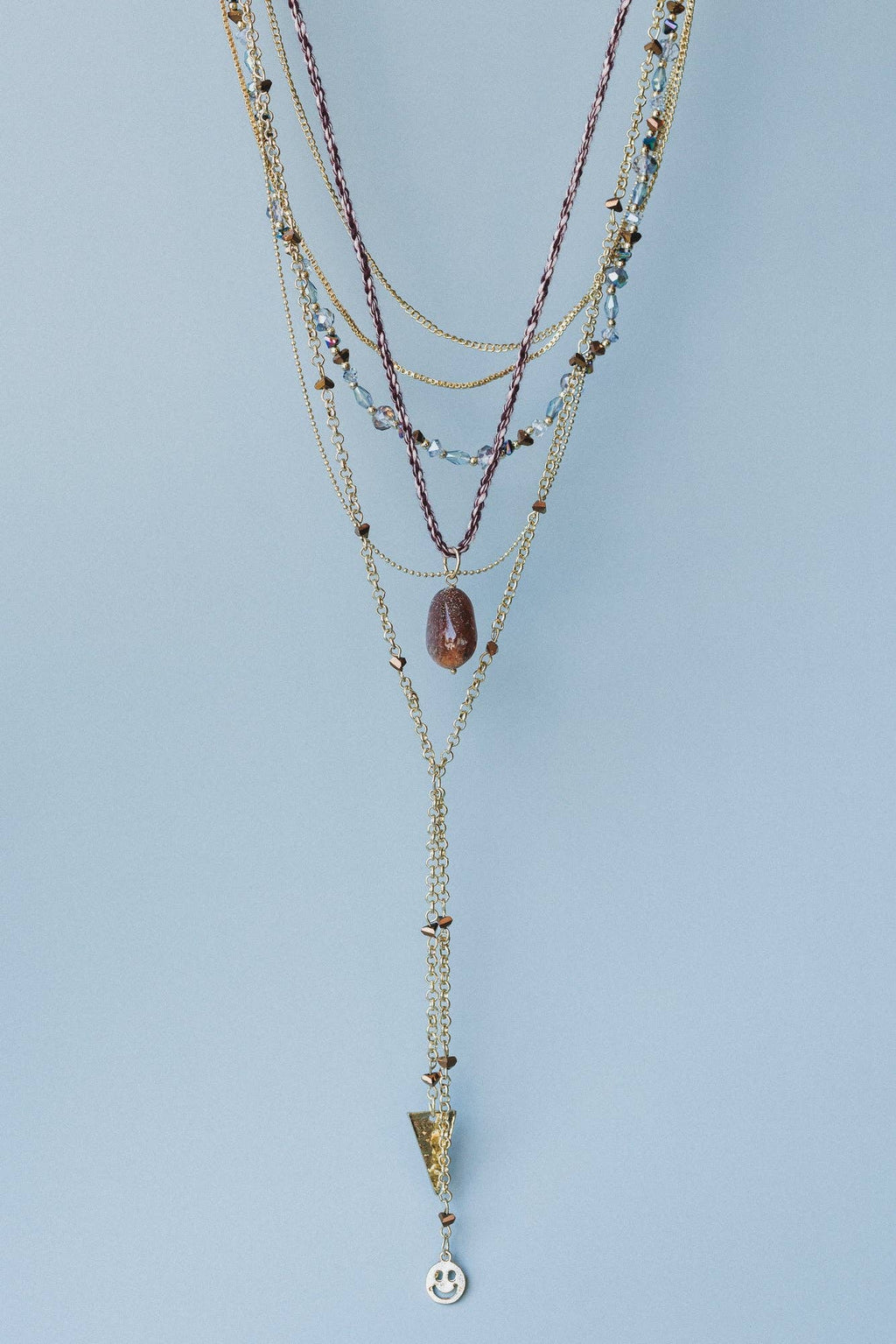 Saturn Layered Necklace - Gold