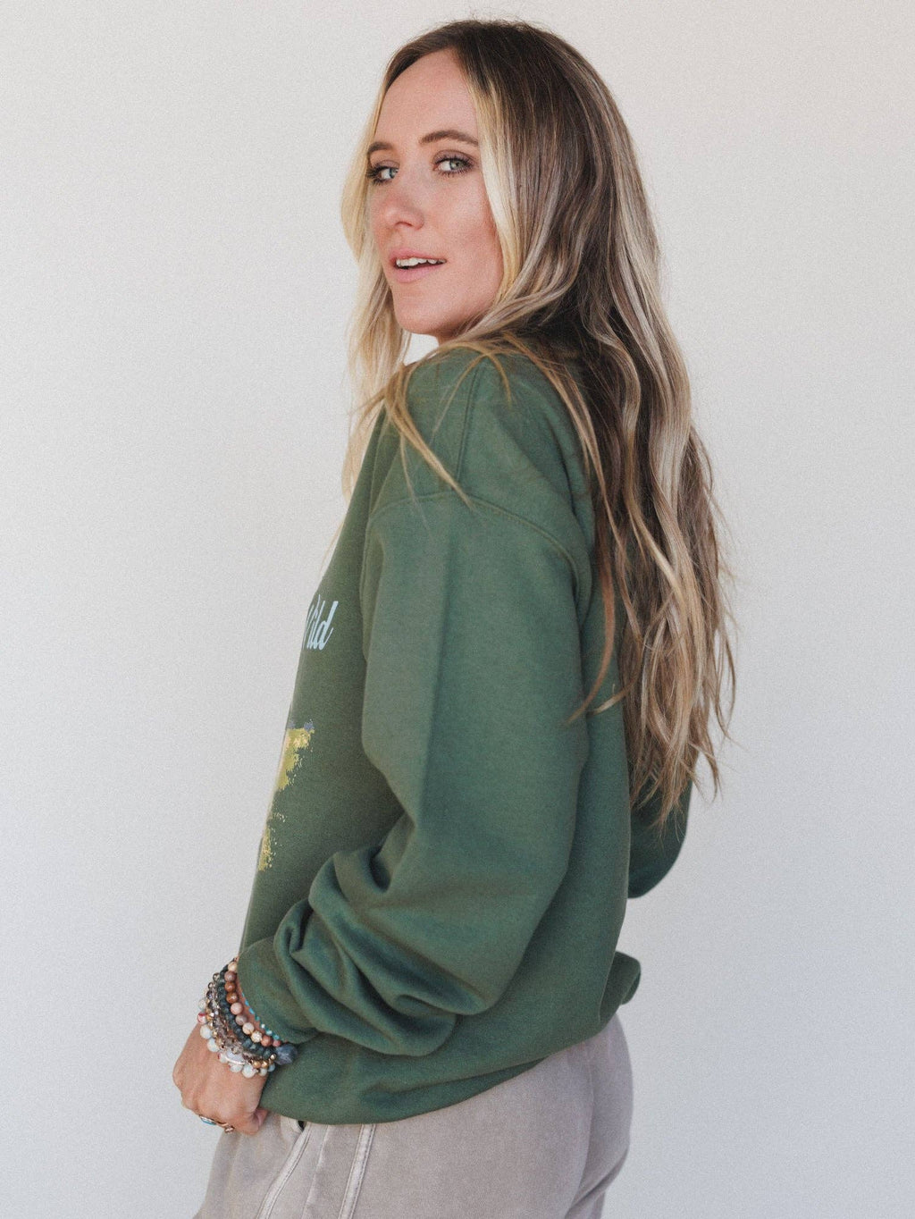Spirit Of The Wild Sweatshirt - Military Green